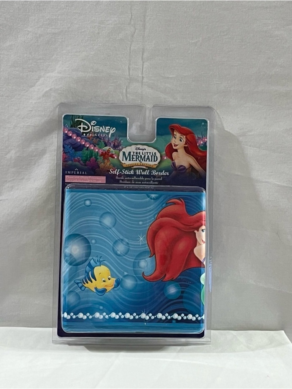 Disney The Little Mermaid Self-Stick Wall Border - Blue, Red, Yellow